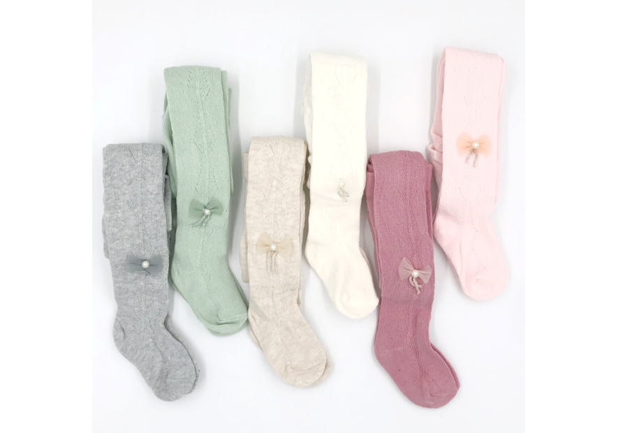 Rajstopy niemowlęce ażur NENA BEBE