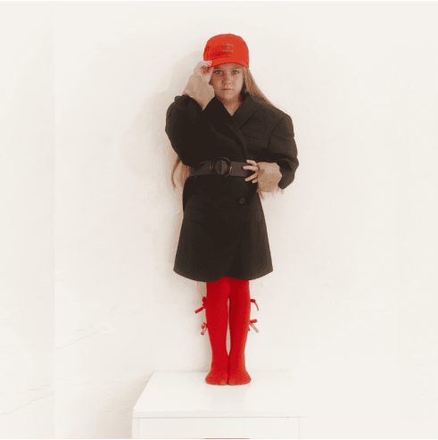 Rajstopy niemowlęce z kokardką| OLYMPIA KIDS STYLE