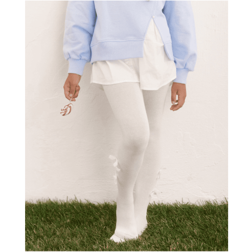 Rajstopy niemowlęce z kokardką| OLYMPIA KIDS STYLE