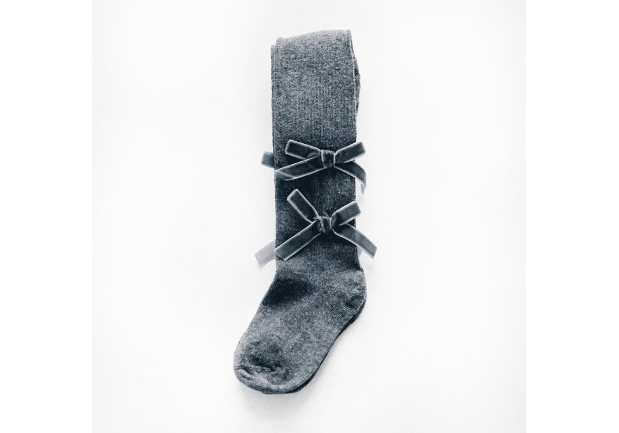 Rajstopy niemowlęce z kokardką| OLYMPIA KIDS STYLE