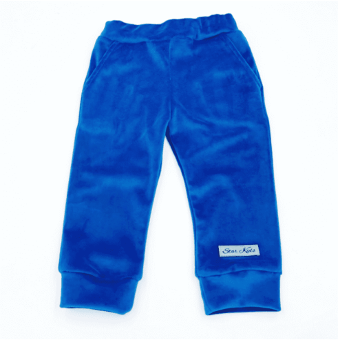 Dres welurowy z kapturem | Olympia Kids Style