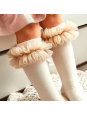 Podkolanówki TUTU – cream  OLYMPIA KIDS STYLE