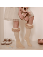 Podkolanówki TUTU – beż