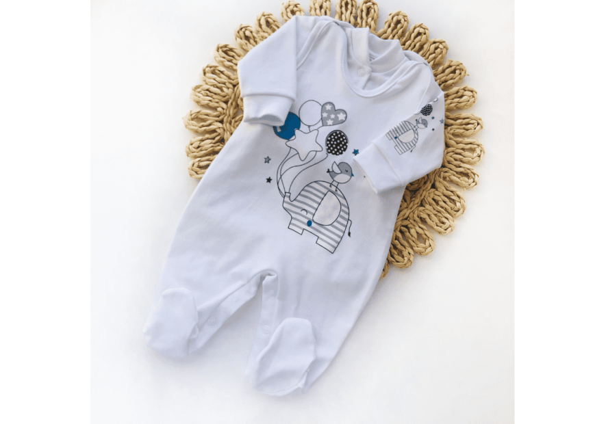 Bawełniana wyprawka dla niemowlaka 5-części