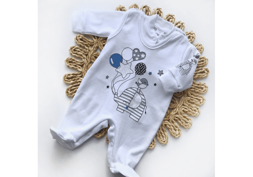 Bawełniana wyprawka dla niemowlaka 5-części