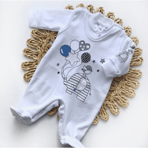 Bawełniana wyprawka dla niemowlaka 5-części