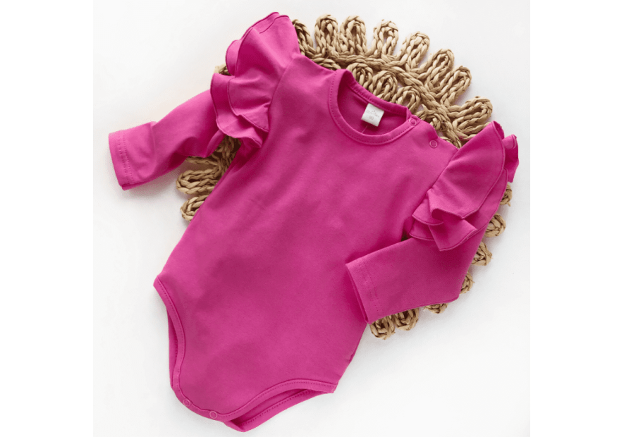 Body dziecięce z dużymi  falbankami | OLYMPIA KIDS STYLE