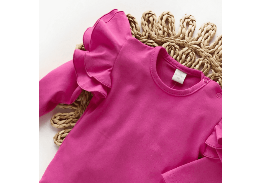 Body dziecięce z dużymi  falbankami | OLYMPIA KIDS STYLE