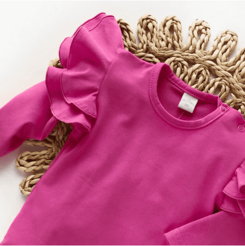 Body dziecięce z dużymi  falbankami | OLYMPIA KIDS STYLE