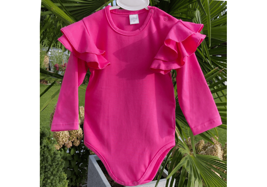 Body dziecięce z dużymi  falbankami | OLYMPIA KIDS STYLE