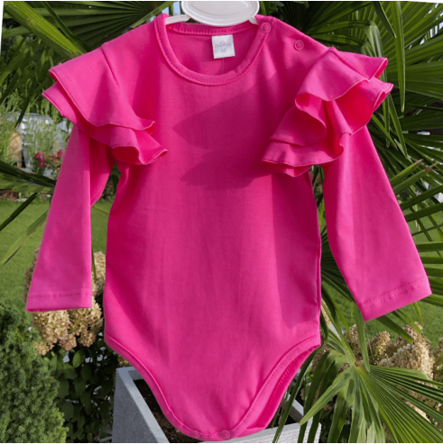 Body dziecięce z dużymi  falbankami | OLYMPIA KIDS STYLE