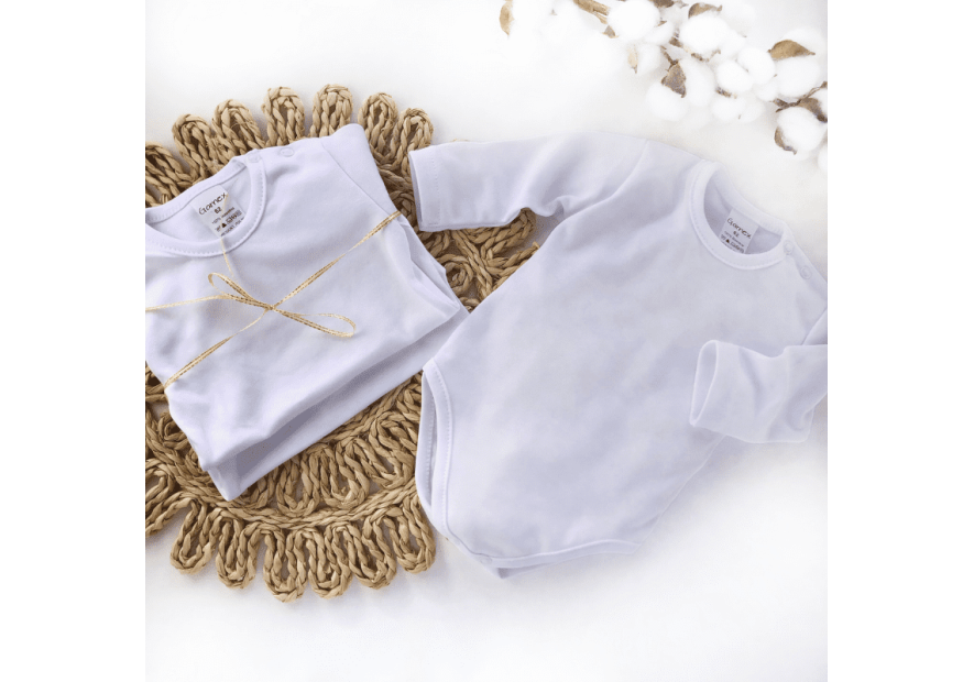 Białe body 100% bawełny