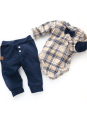 Elegancki komplet z muszką i spodenki | OLYMPIA KIDS STYLE