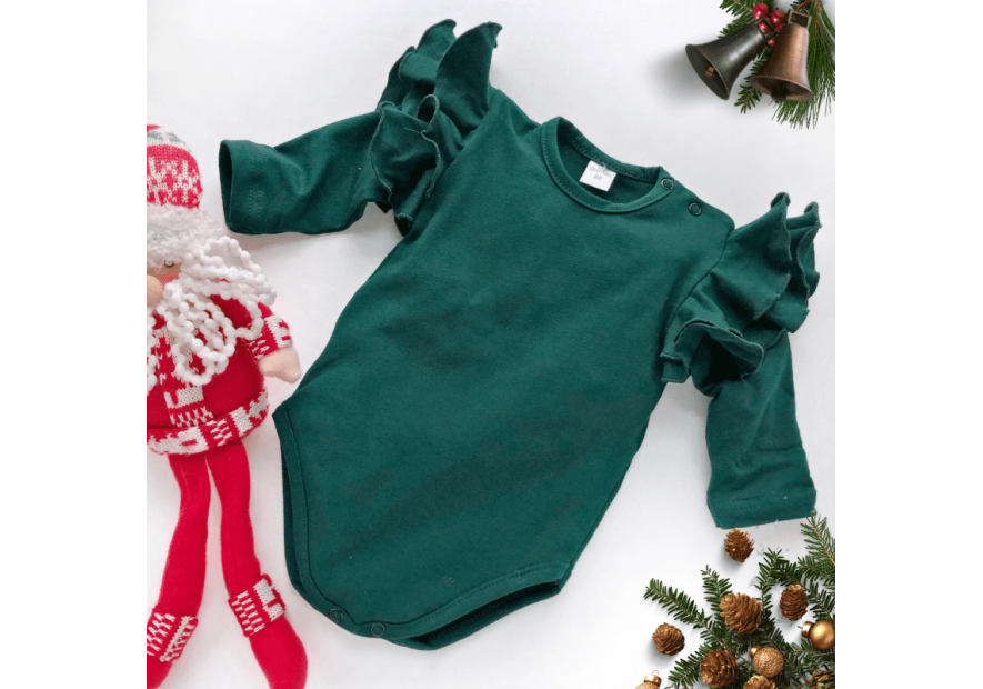 Body dziecięce z dużymi  falbankami | OLYMPIA KIDS STYLE
