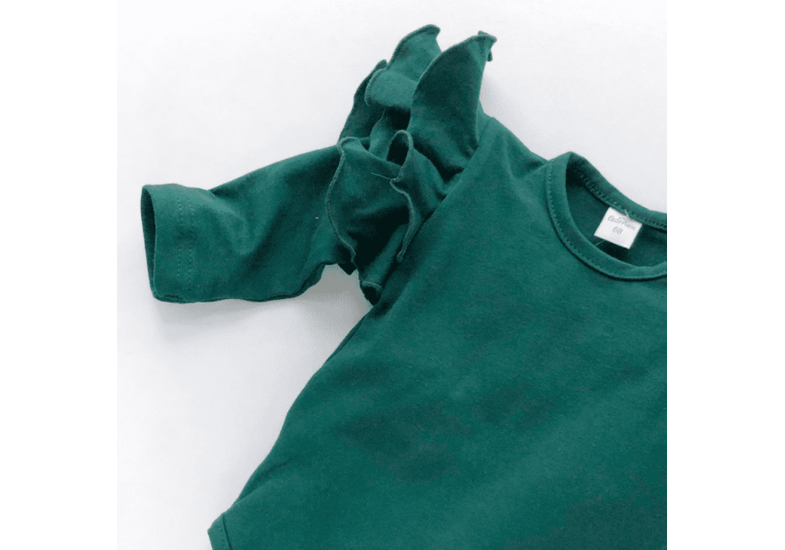 Body dziecięce z dużymi  falbankami | OLYMPIA KIDS STYLE