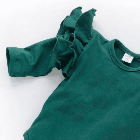 Body dziecięce z dużymi  falbankami | OLYMPIA KIDS STYLE