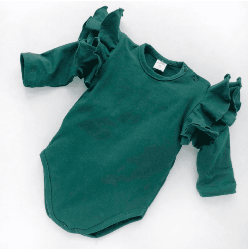 Body dziecięce z dużymi  falbankami | OLYMPIA KIDS STYLE