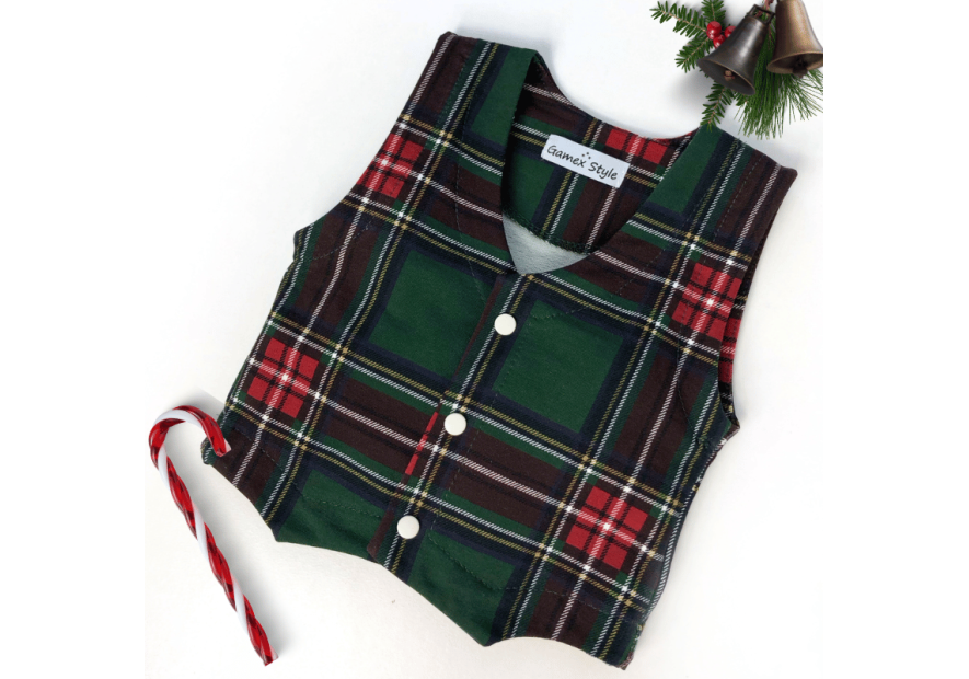 Body z muszką, kamizelką i spodenkami | OLYMPIA KIDS STYLE