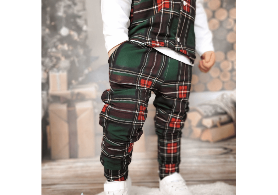 Body z muszką, kamizelką i spodenkami | OLYMPIA KIDS STYLE