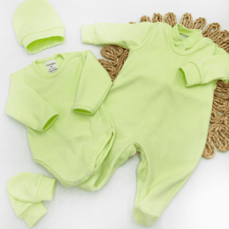 Bawełniana wyprawka dla niemowlaka 5-części | Olympia Kids Style