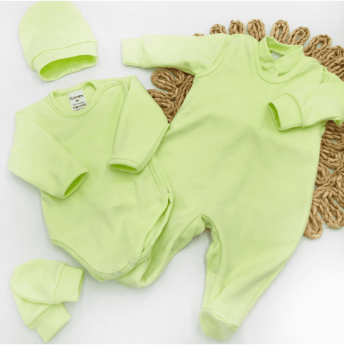 Bawełniana wyprawka dla niemowlaka 5-części | Olympia Kids Style