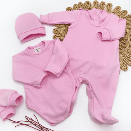 Bawełniana wyprawka dla niemowlaka 5-części | Olympia Kids Style