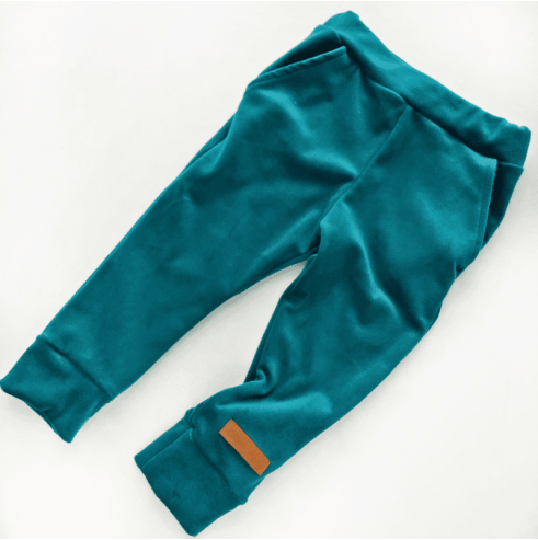 Dres welurowy z kapturem | Olympia Kids Style