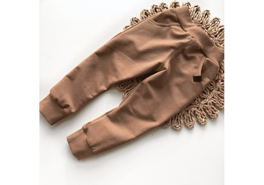 Spodnie SLIM karmelowe