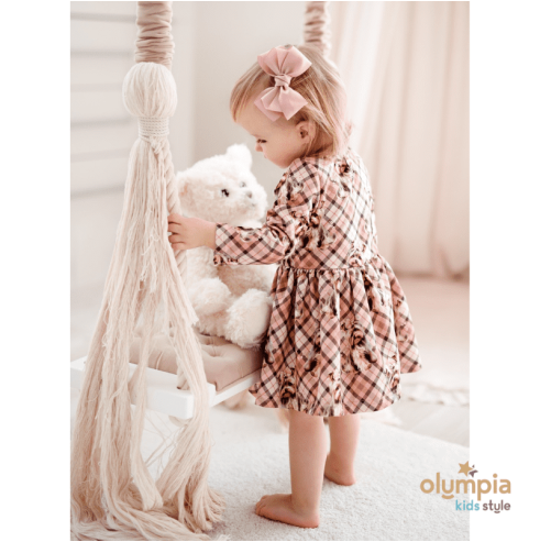 Sukienka bawełniana dla dziewczynki  | Olympia kids style