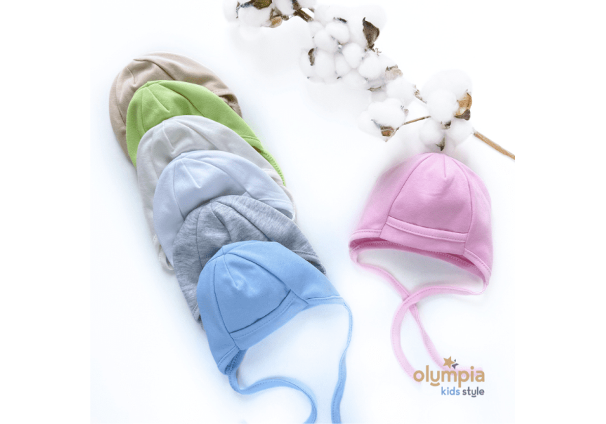 Czapka dla noworodka po kąpieli KICUŚ