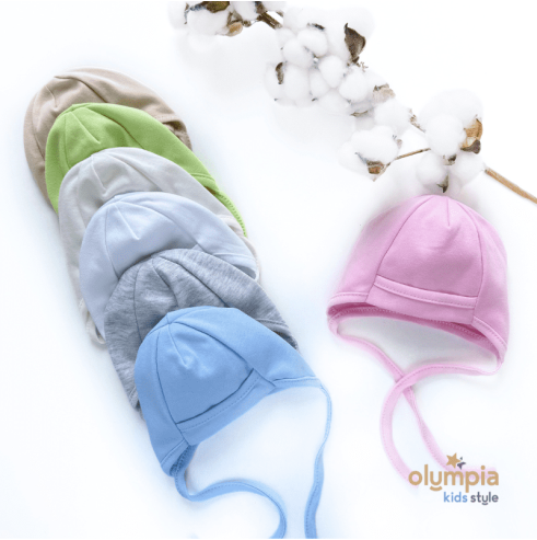 Czapka dla noworodka po kąpieli KICUŚ