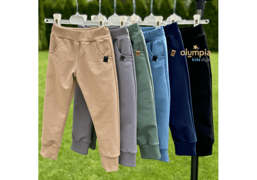 Spodnie dla chłopca  SLIM dla chłopca | OLYMPIA KIDS STYLE
