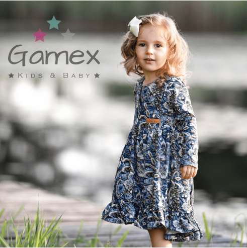 Bawełniana sukienka  dla dziewczynki | Olympia Kids Style