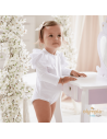 Body niemowlęce  MOTYLEK białe długi rękaw