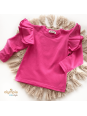Bluzka dziecięca z dużymi  falbankami | OLYMPIA KIDS STYLE