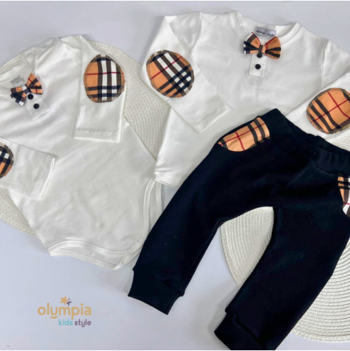 Body niemowlęce i spodnie JAŚ | OLYMPIA KIDS STYLE