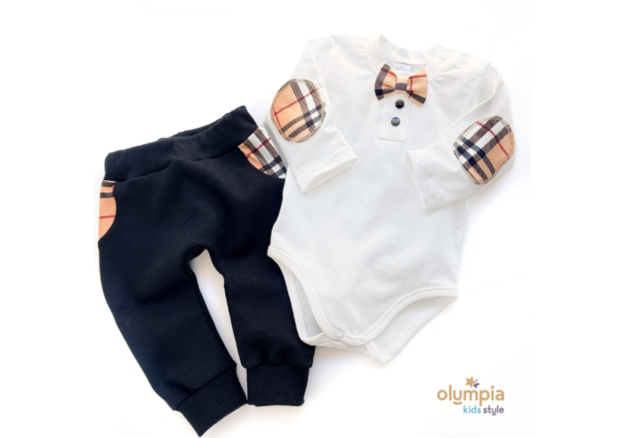 Body niemowlęce i spodnie JAŚ | OLYMPIA KIDS STYLE