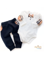 Body niemowlęce i spodnie JAŚ | OLYMPIA KIDS STYLE