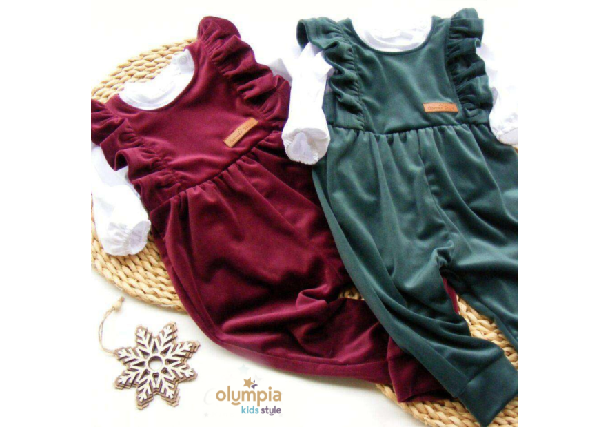 Kombinezon WELUR i body niemowlęce