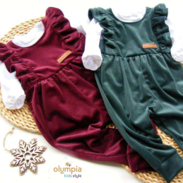 Kombinezon WELUR i body niemowlęce