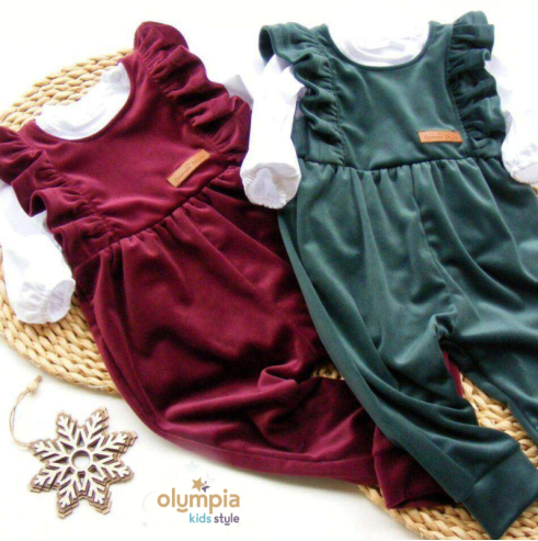 Kombinezon WELUR i body niemowlęce