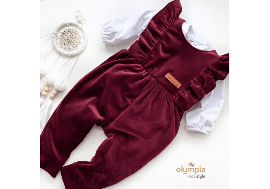 Kombinezon WELUR i body niemowlęce