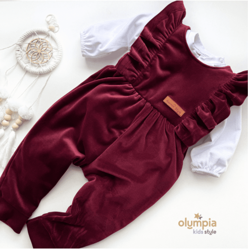 Kombinezon WELUR i body niemowlęce