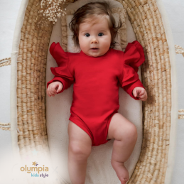 Body dziecięce z dużymi  falbankami | OLYMPIA KIDS STYLE