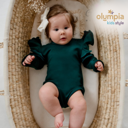 Body dziecięce  MOTYLEK zielone