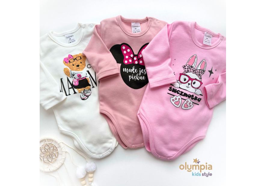 Body Niemowlęce dla Dziewczynki sitodruk