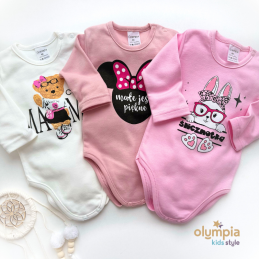 Body Niemowlęce dla Dziewczynki sitodruk