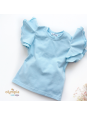 Bluzka dziecięca z dużymi  falbankami | OLYMPIA KIDS STYLE