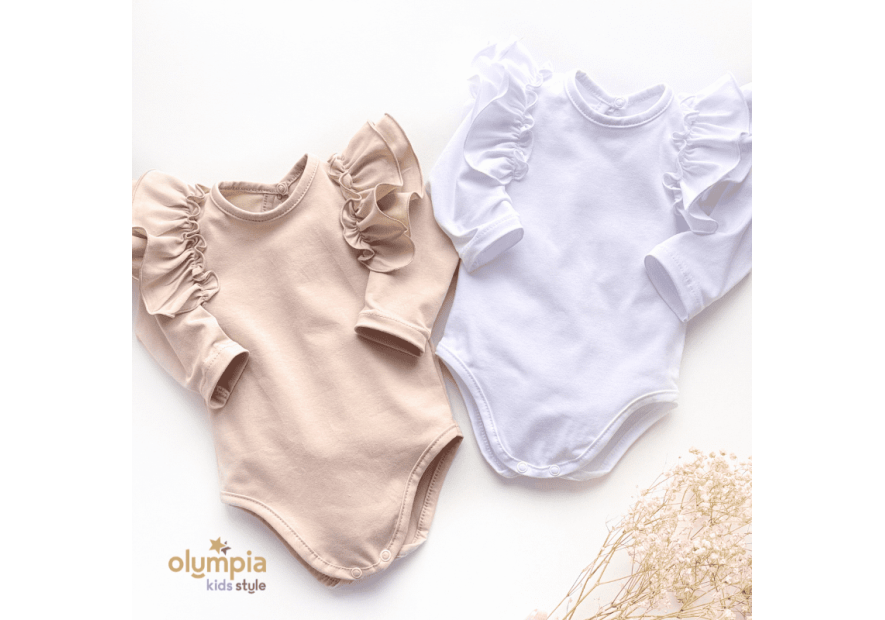 Body dziecięce z falbanami | OLYMPIA KIDS STYLE