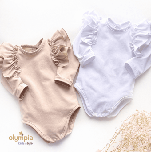 Body dziecięce z falbanami | OLYMPIA KIDS STYLE